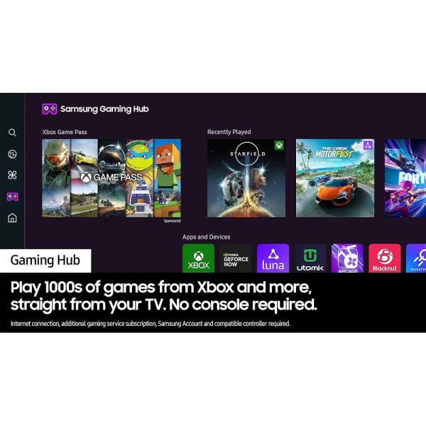 Samsung Q70D 55” 4K QLED Smart TV with Quantum Processor