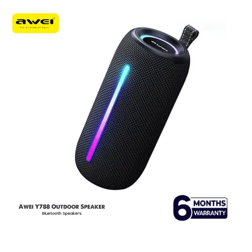 Awei Y788 Wireless Bluetooth Speaker with RGB Light & 8H Play