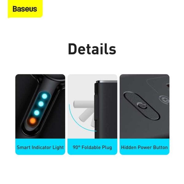 Baseus Power Station 4th 10000mAh 87W GaN Power Bank & Wall Charger