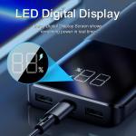 JR - QP191 22.5W LED Fast Charging Power Bank 10000mAh