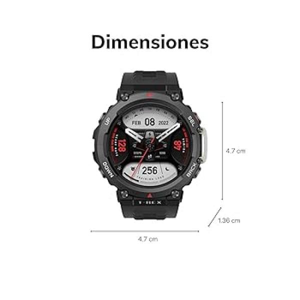 Amazfit T-Rex 2 Smart Watch - Ember Black