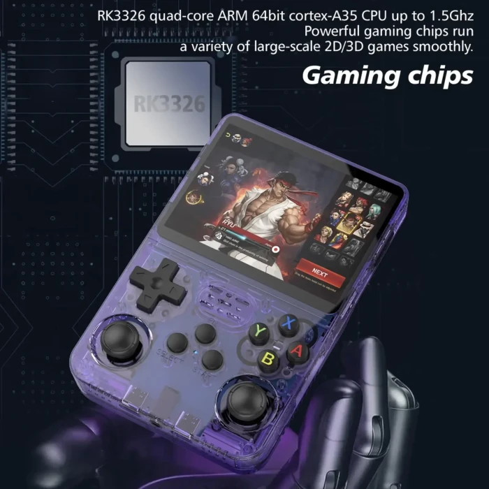 R36S Handheld Game Console 64GB – Retro Portable Gaming - Redzent ...