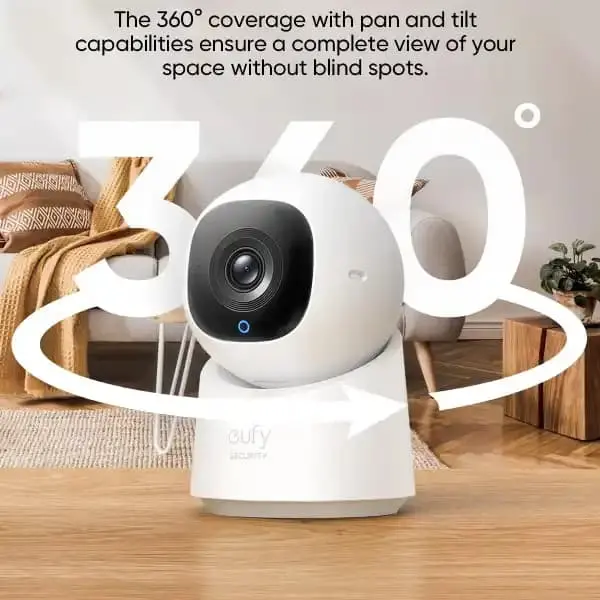 Anker Eufy C220 2K Indoor Security Camera 360° AI Cam