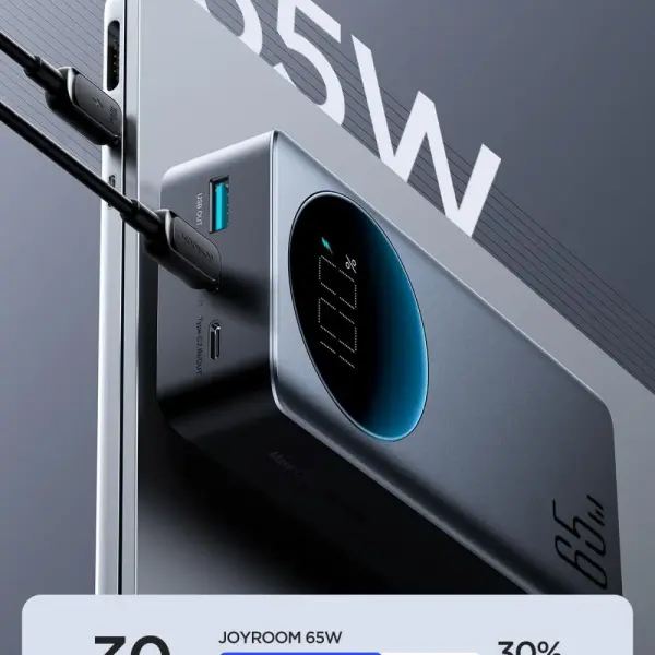 Joyroom 30000mAh 65W PD Super Fast Charging Power Bank