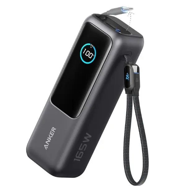 Anker Zolo Power Bank: 25K, 165W, Built-in Retractable USB-C - Redzent  Online Shopping